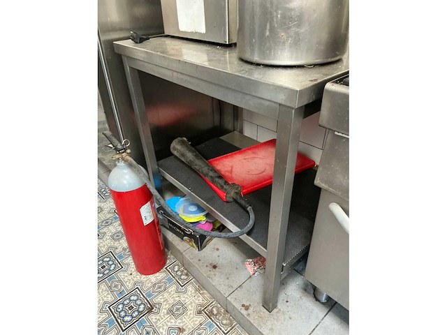 Rvs werktafel - afbeelding 2 van  2