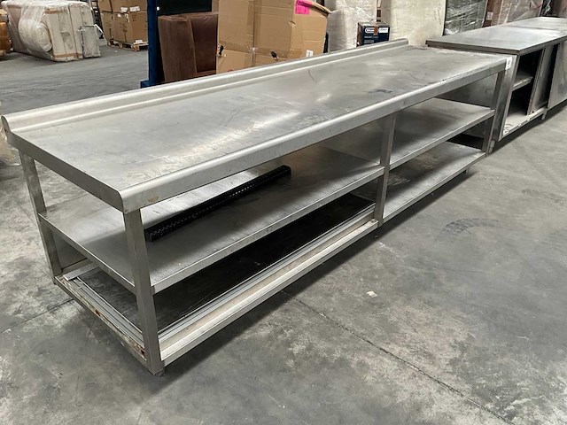 Rvs werktafel - afbeelding 1 van  7