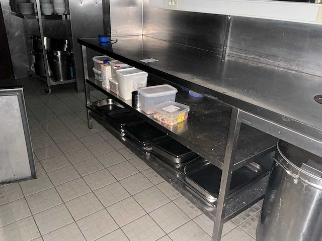 Rvs werktafel - afbeelding 2 van  3