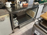 Rvs werktafel