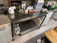 Rvs werktafel - afbeelding 2 van  3