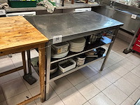 Rvs werktafel