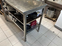 Rvs werktafel - afbeelding 3 van  3
