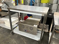 Rvs werktafel - afbeelding 1 van  4