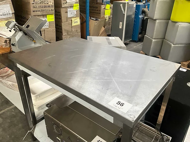 Rvs werktafel - afbeelding 3 van  4