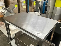 Rvs werktafel - afbeelding 3 van  4