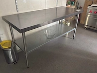 Rvs werktafel