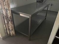Rvs werktafel