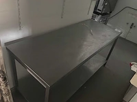 Rvs werktafel - afbeelding 2 van  3