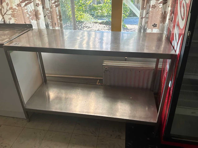 Rvs werktafel - afbeelding 1 van  3