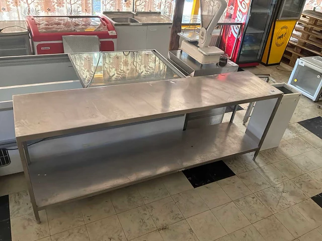 Rvs werktafel - afbeelding 2 van  3