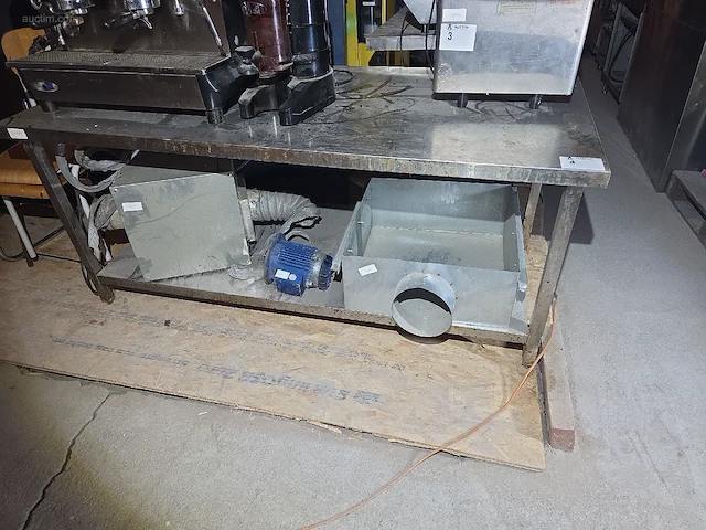 Rvs werktafel - afbeelding 1 van  4