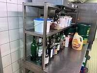 Rvs werktafels + chefrek (2x) - afbeelding 3 van  4