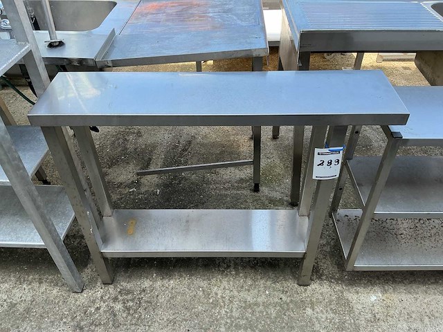 Rvs wertafel - afbeelding 1 van  1