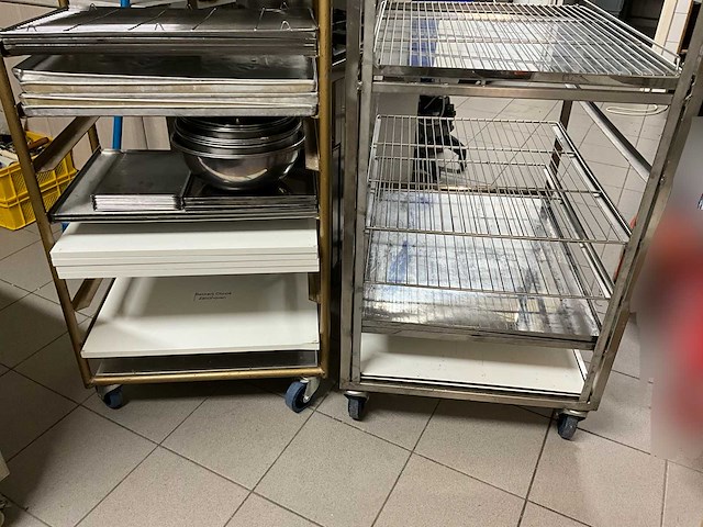 Rvs winkelkar (2x) - afbeelding 2 van  6