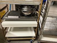 Rvs winkelkar (2x) - afbeelding 4 van  5