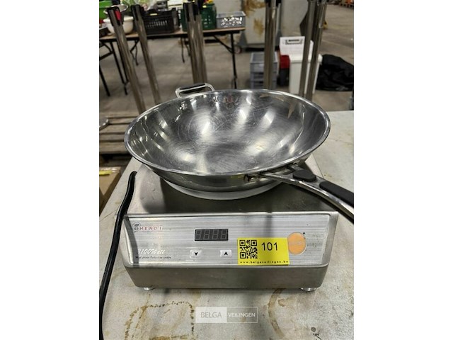 Rvs wokpan hendi - afbeelding 1 van  4