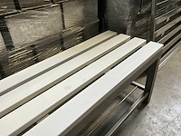 Rvs zitbank - afbeelding 4 van  4