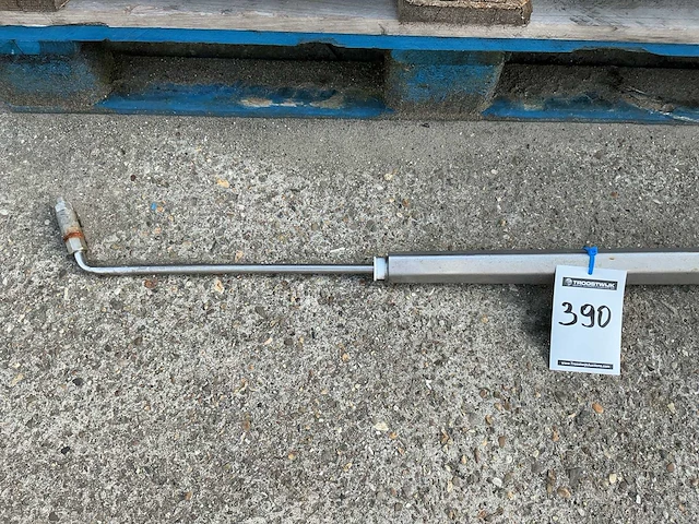 Rvs zwenkarm voor hogedrukcompressor - afbeelding 2 van  3