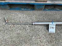 Rvs zwenkarm voor hogedrukcompressor