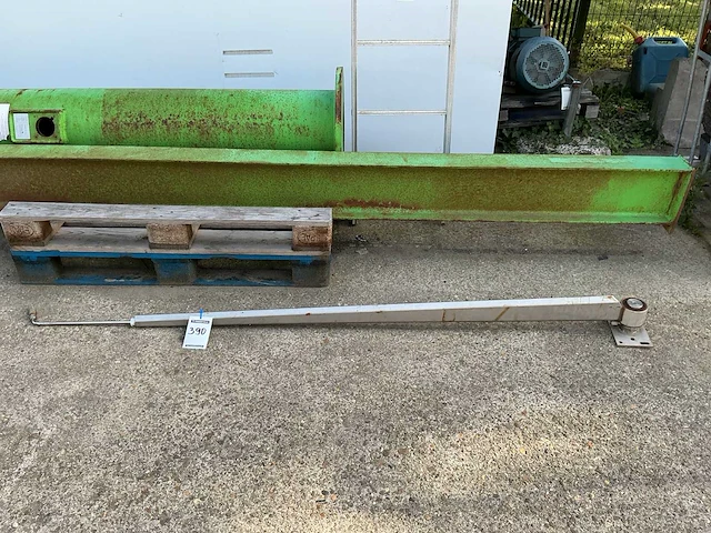 Rvs zwenkarm voor hogedrukcompressor - afbeelding 1 van  3