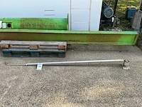 Rvs zwenkarm voor hogedrukcompressor - afbeelding 1 van  3