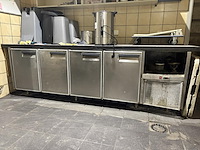 Rvs4 deurskoeling met werkblad - afbeelding 1 van  5