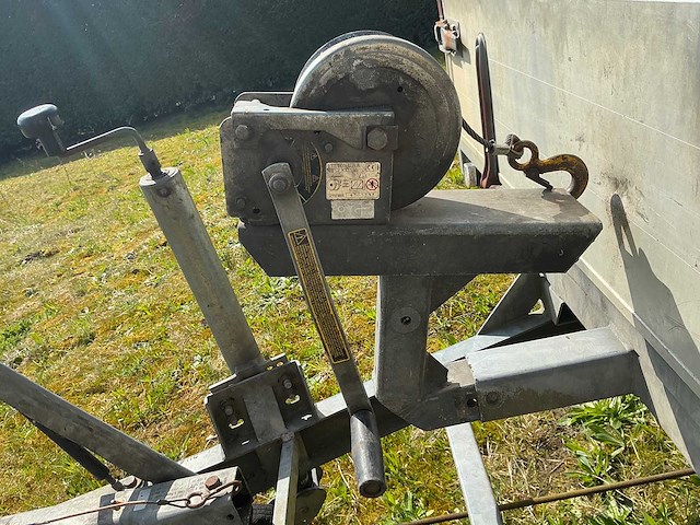 Rw - rwp2500 (kg) met handlier plateau - aanhangwagen - afbeelding 9 van  16