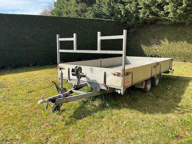Rw - rwp2500 (kg) met handlier plateau - aanhangwagen - afbeelding 1 van  16