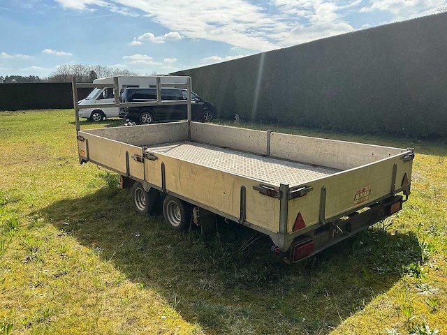 Rw - rwp2500 (kg) met handlier plateau - aanhangwagen - afbeelding 2 van  16