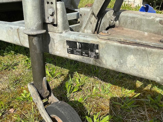 Rw - rwp2500 (kg) met handlier plateau - aanhangwagen - afbeelding 6 van  6