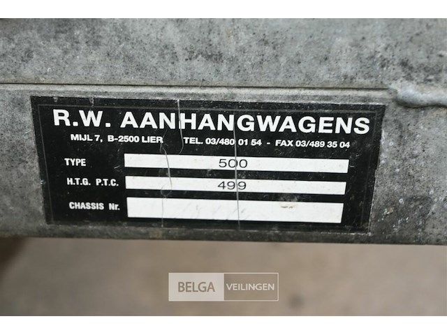 R.w. signalisatie-aanhangwagen - afbeelding 9 van  9