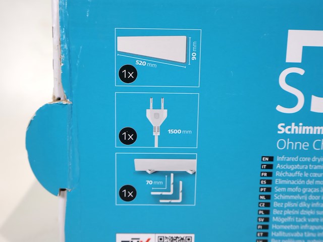 S dry paneel schimmeloplossing (x2) - afbeelding 5 van  6