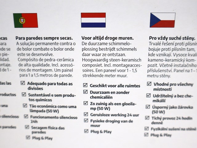 S dry paneel schimmeloplossing (x2) - afbeelding 6 van  6
