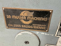 Sa muller / schaublin revolverdraaibank - afbeelding 2 van  10