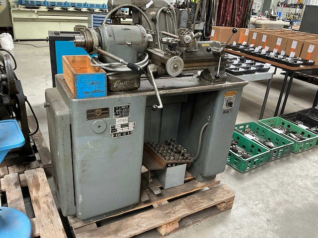 Sa muller / schaublin revolverdraaibank - afbeelding 1 van  10