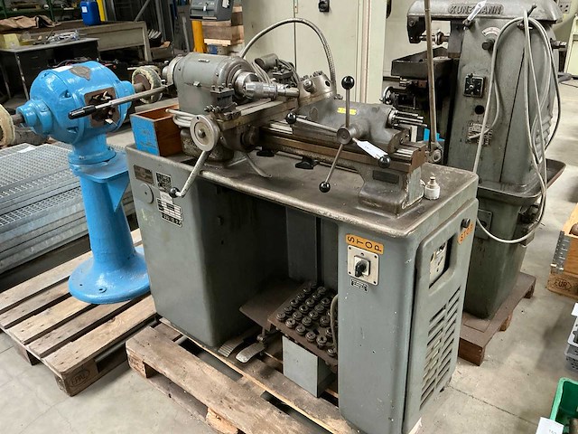 Sa muller / schaublin revolverdraaibank - afbeelding 4 van  10