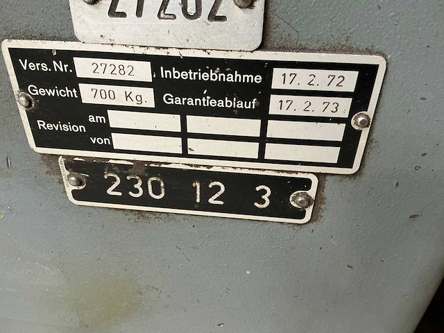 Sa muller / schaublin revolverdraaibank - afbeelding 9 van  10