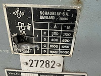Sa muller / schaublin revolverdraaibank - afbeelding 10 van  10