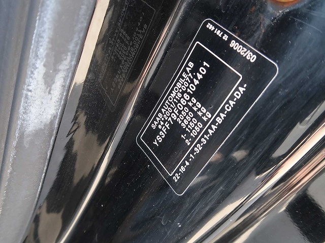 Saab - 9-3 turbo - saab 9-3 cabrio - afbeelding 52 van  59