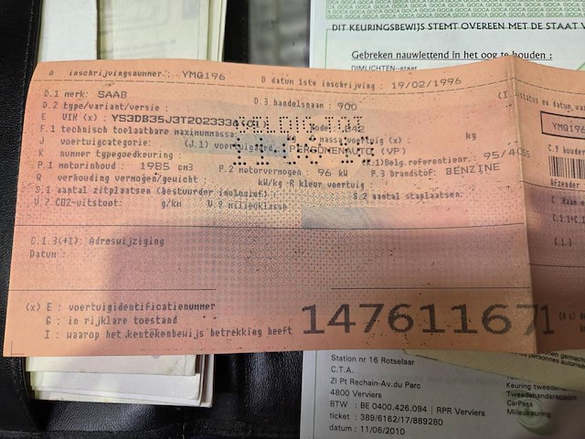 Saab 900 - afbeelding 22 van  37