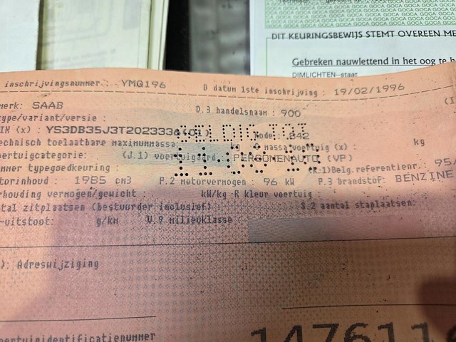 Saab 900 - afbeelding 24 van  37