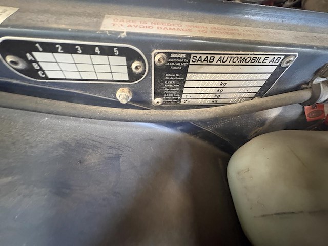 Saab 900s cabrio 1990 - afbeelding 4 van  13