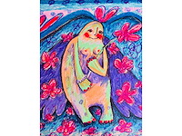 Sabine tuchel - kleurenzeefdruk - afbeelding 1 van  11