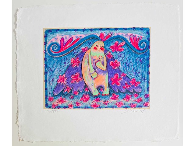 Sabine tuchel - kleurenzeefdruk - afbeelding 11 van  11