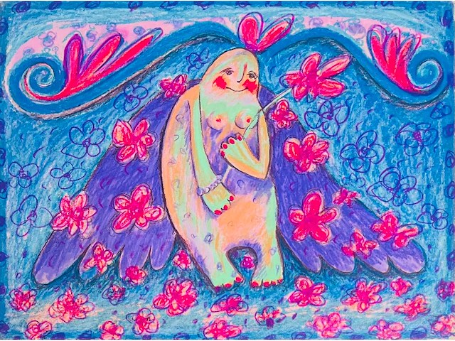 Sabine tuchel - kleurenzeefdruk - afbeelding 2 van  2