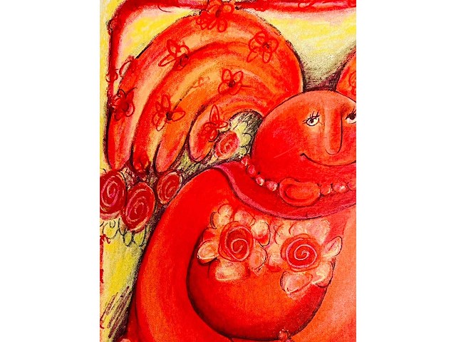 Sabine tuchel - zeefdruk - afbeelding 10 van  10