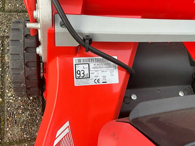 Sabo 47-accu-vario grasmaaier - afbeelding 11 van  15