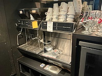 Saeco koffiemachine met melk koeler en kopjeswarmer - afbeelding 1 van  9