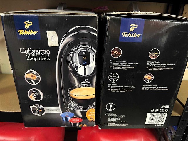 Saeco tchibo caffissimo set van 4 koffie- en espressomachines - afbeelding 12 van  20